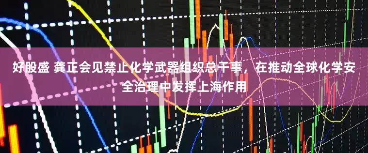 好股盛 龚正会见禁止化学武器组织总干事，在推动全球化学安全治理中发挥上海作用