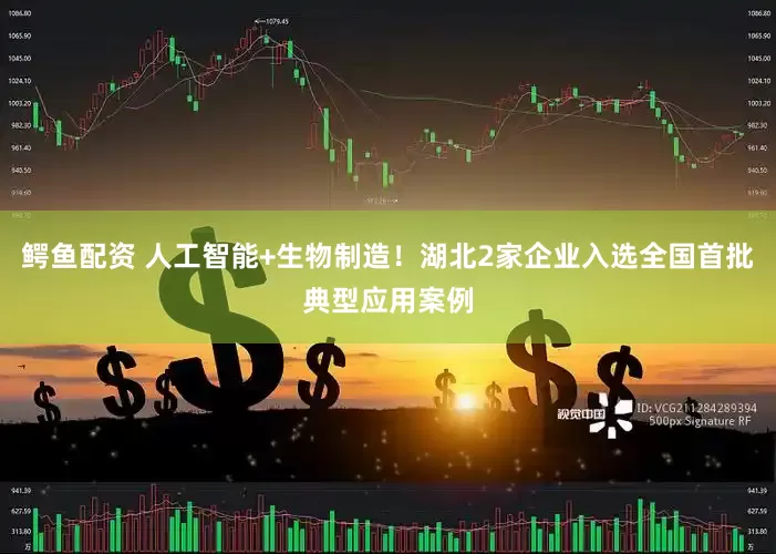 鳄鱼配资 人工智能+生物制造！湖北2家企业入选全国首批典型应用案例